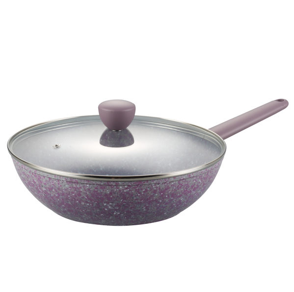 Violet Rocky Non Stick Cookware Aluminum Forged Wok Buy Non Stick