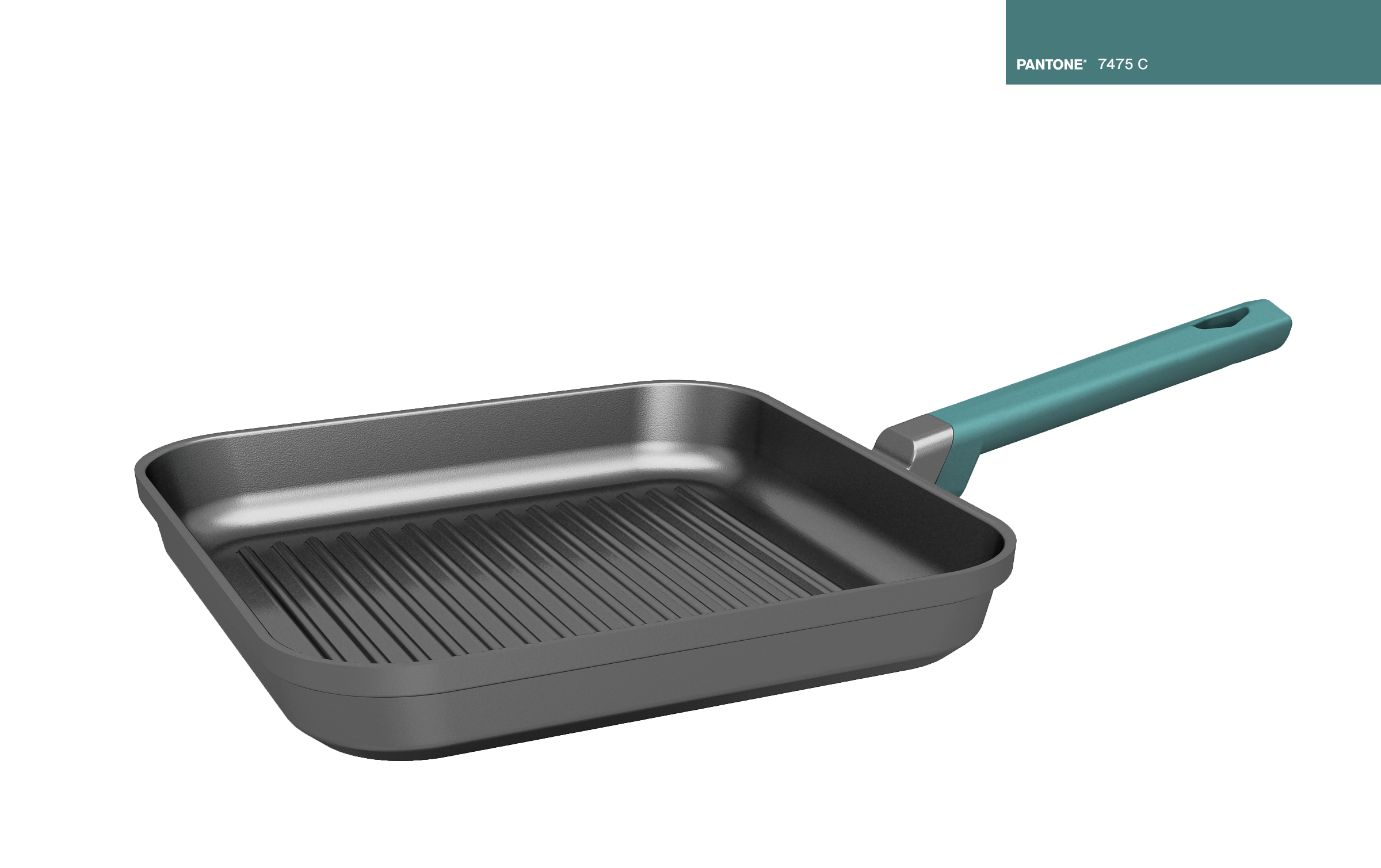Nonstick 4-Cup Egg Pan With Lid, Black Aluminum Non Stick Frying Pans
